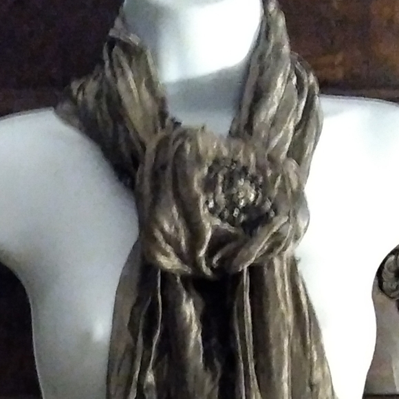 Coveri Collection metallic scarf - Picture 4 of 16